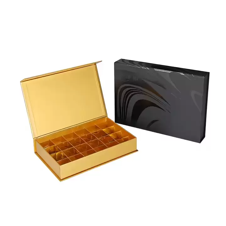 Chocolate gift box wholesale style for custom chocolate packaging orders